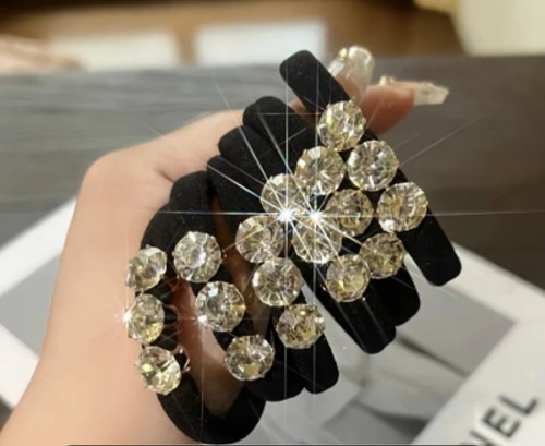 Haargummi mit swarovski - mit, swarovski/