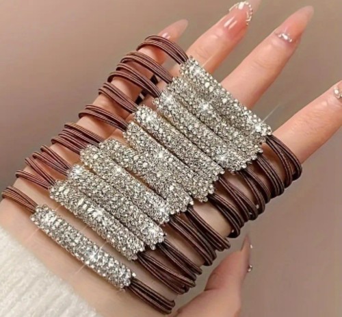 Elegante haargummi mit - elegante,