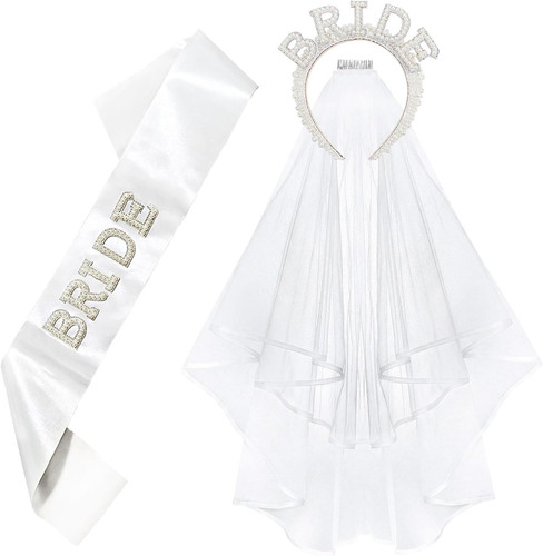 Braut accessoire set - braut, schärpe