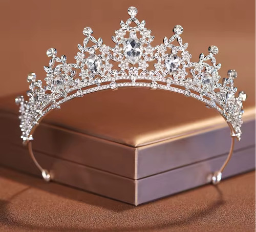 Luxus tiara krone strass - krone,