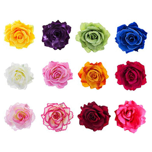 Haarspangen rosen blumen - haarspangen,